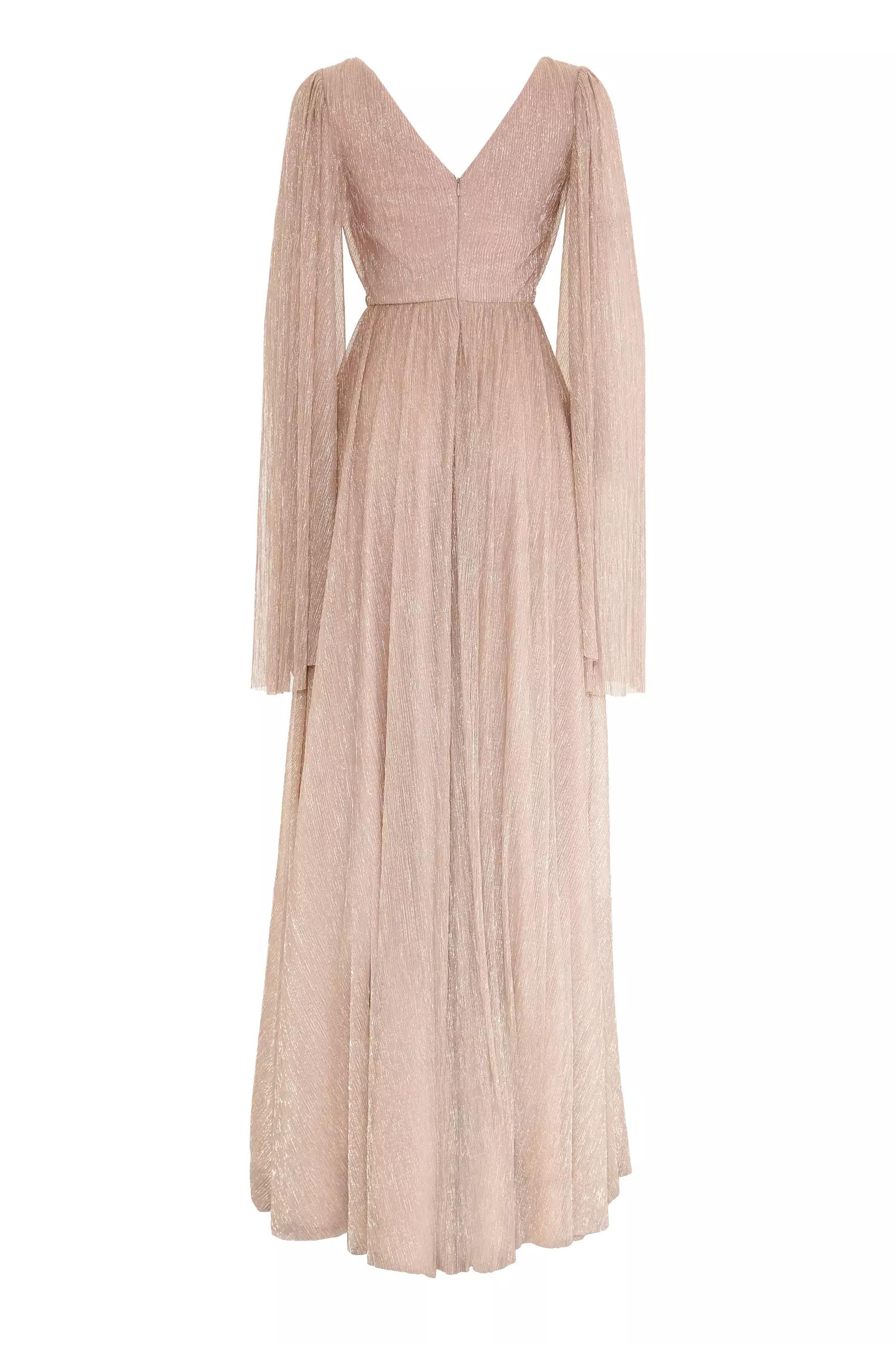 Blush moonlight sleeveless maxi dress