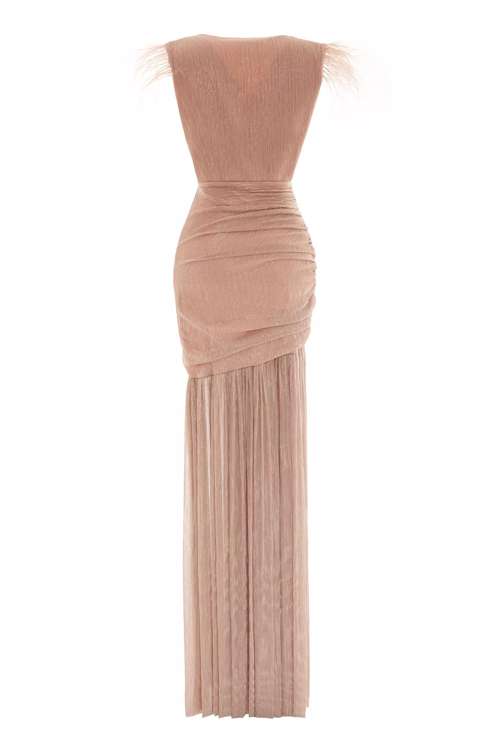 Blush moonlight sleeveless maxi dress