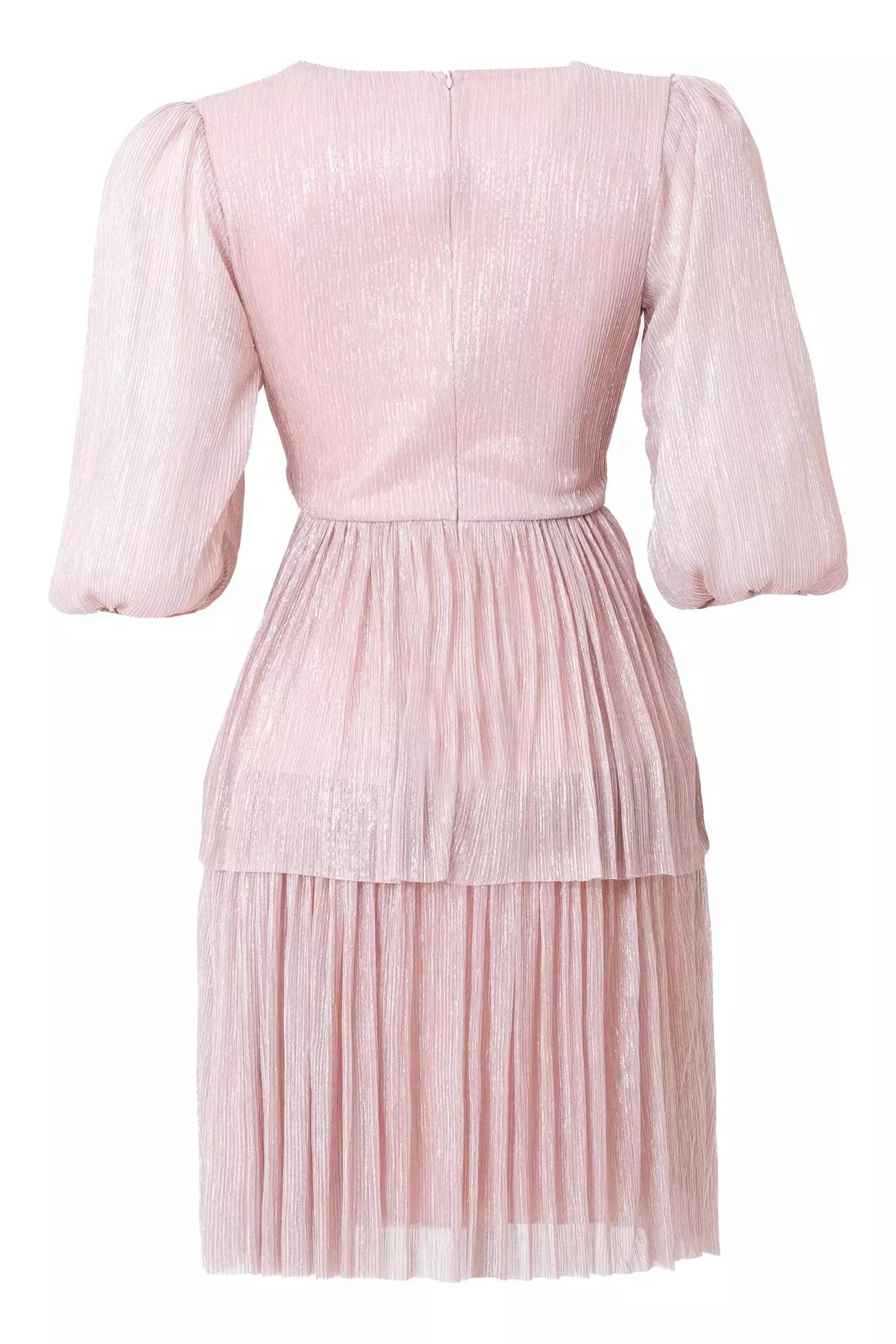 Blush moonlight kapri kol mini dress