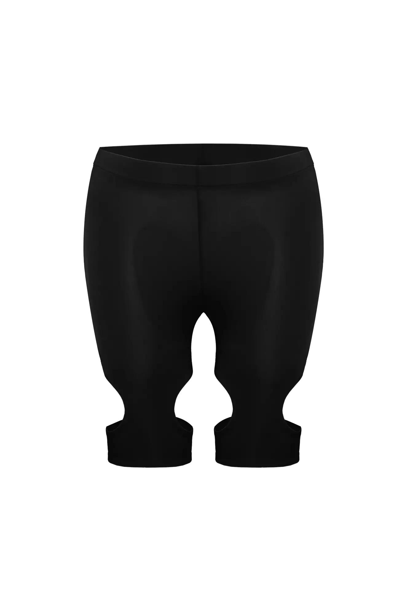 Black sendy mini short