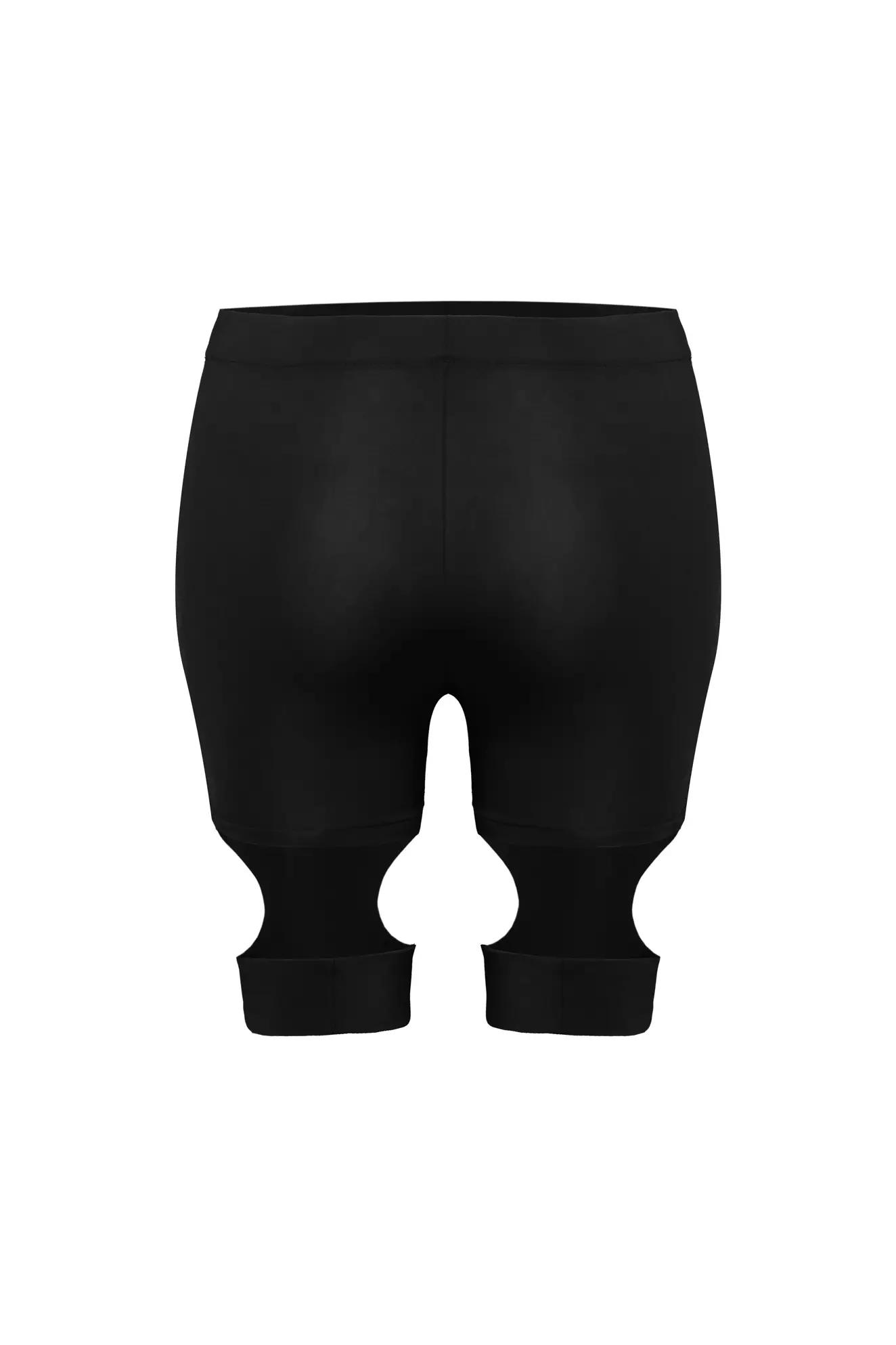 Black sendy mini short