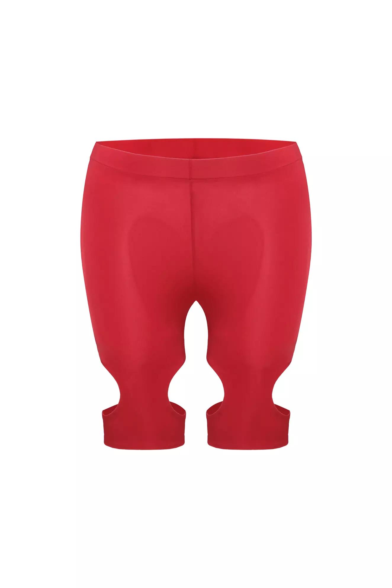 Red sendy mini short