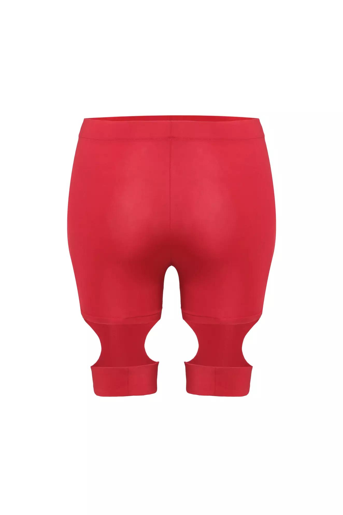 Red sendy mini short