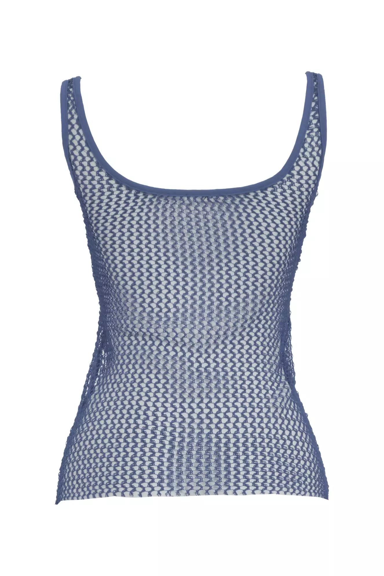 Indigo file sleeveless atlet