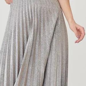 Silver glare sleeveless maxi dress