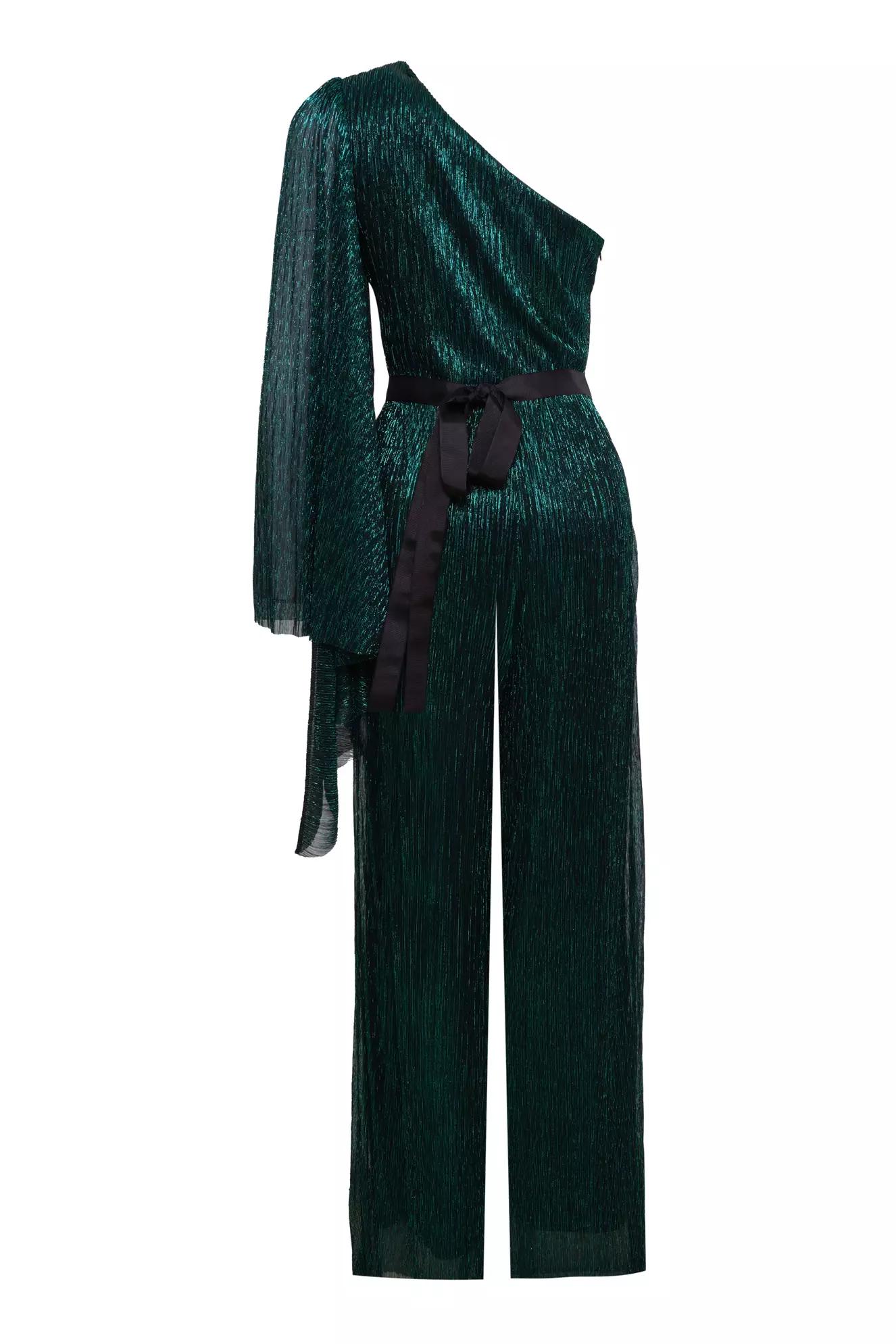 Green moonlight one arm long suit